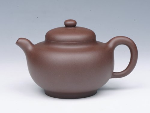 钱红月紫砂壶 明月壶 