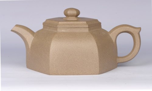 周可明紫砂壶 六方8 