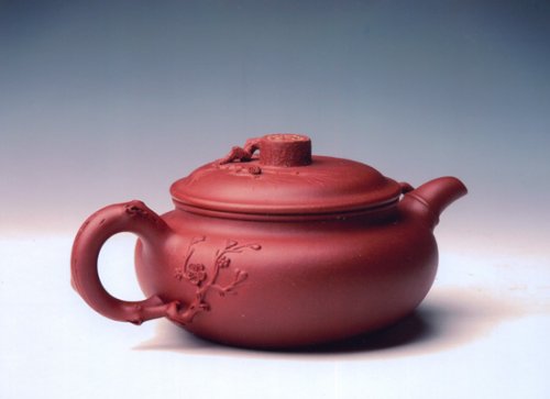 钱亚斌紫砂壶 仿古三友 