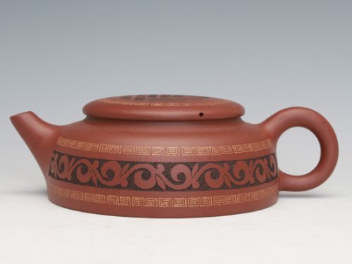 董建平紫砂壶 福满圆 