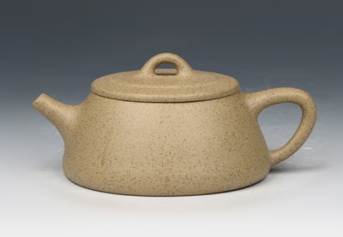 董建忠紫砂壶 石瓢（段泥） 