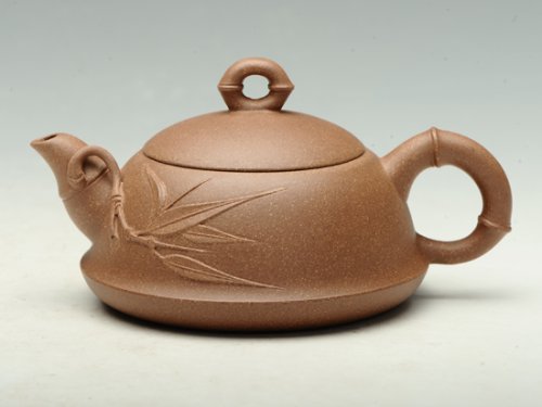 邵文紫砂壶 竹报平安 