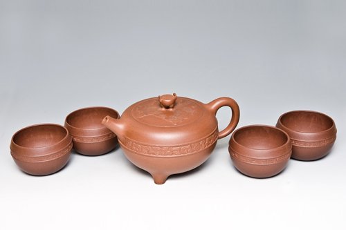 谢强紫砂壶 中华文明•春秋•问鼎中原 