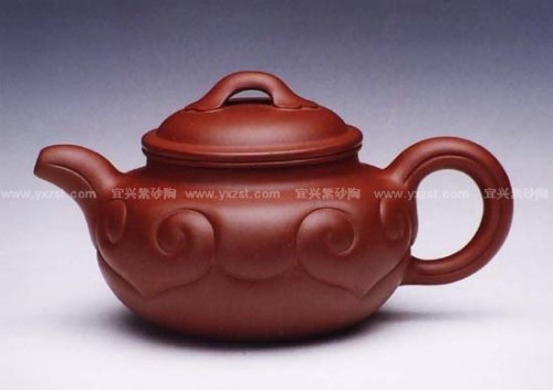 徐志军紫砂壶 仿古如意 