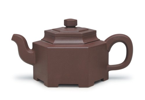 石燕紫砂壶 六方侧角 