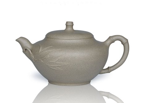 施云峰紫砂壶 春竹壶 