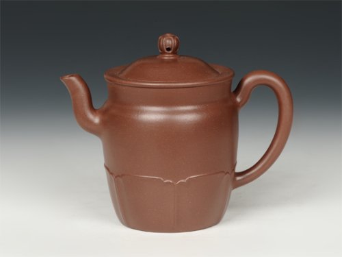 邵文紫砂壶 莲花僧帽1 