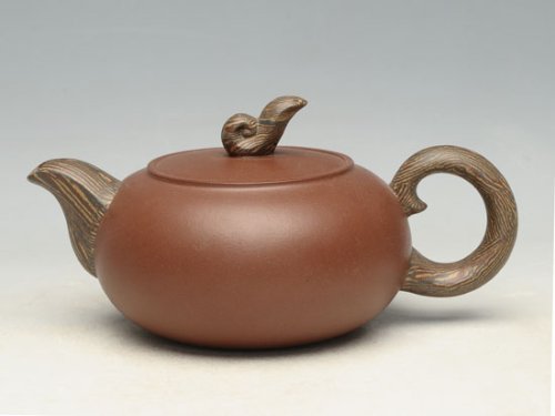 张佩紫砂壶 绞泥一号 容量：400cc 