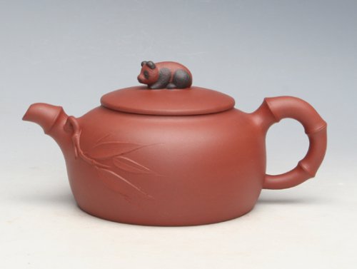 沈永娟紫砂壶 竹宝壶 副本 