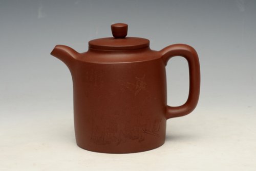 张秀娣紫砂壶 粒柱 