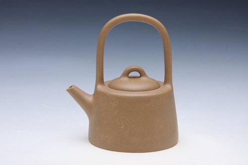 高文萍紫砂壶 曼生提梁 