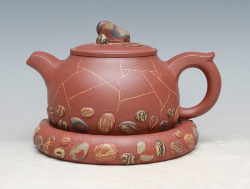 许建华紫砂壶 福满乾坤 