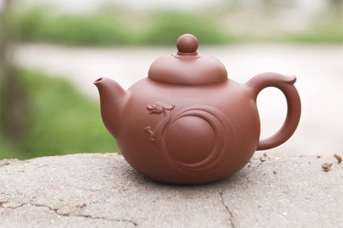 鲍利安紫砂壶 千禧龙壶 