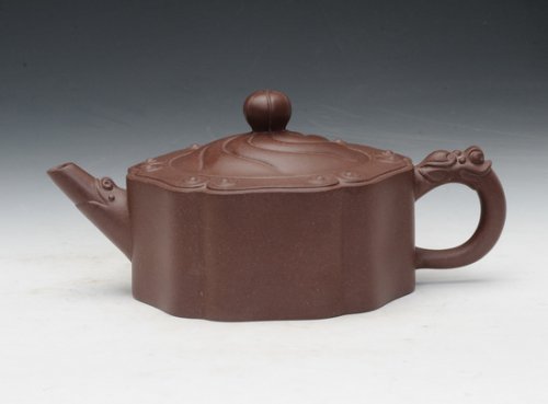 陈伟强紫砂壶 周盘 