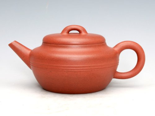 洪美华紫砂壶 腹三线 