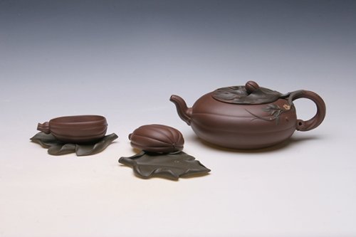 周忠军紫砂壶 家有半亩园 