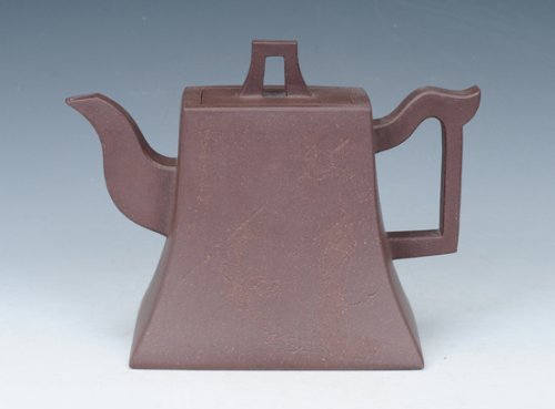 徐芳紫砂壶 方钟 