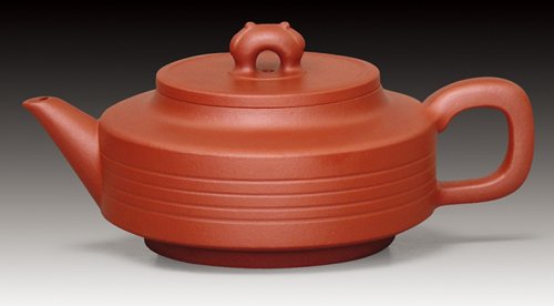 管建平紫砂壶 镜缘 