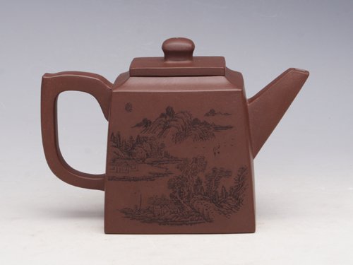 高燕紫砂壶 升方 