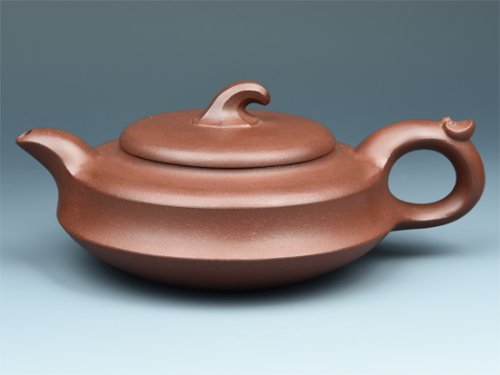 朱菊华紫砂壶 灵芝如意 