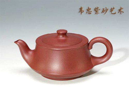 韦忠紫砂壶 曲神 