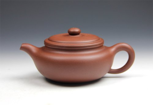 黄平紫砂壶 【扁古壶】270cc 黄龙山原矿极品紫泥 