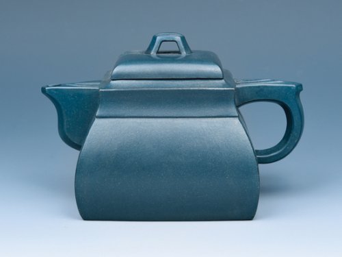 张丽妹紫砂壶 僧帽四方 