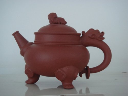邹辉紫砂壶 大象 