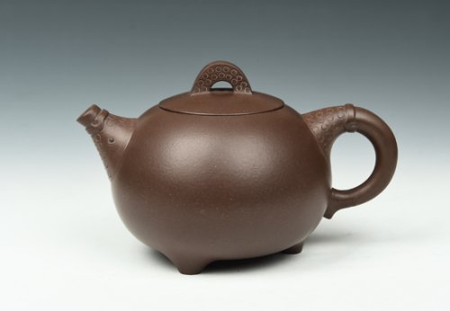 冯建强紫砂壶 鱼乐 