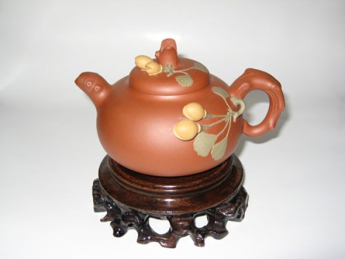 盛英杰紫砂壶 开心果 