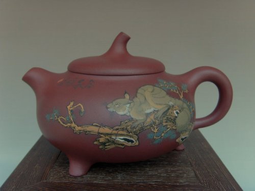 李经强紫砂壶 金秋 