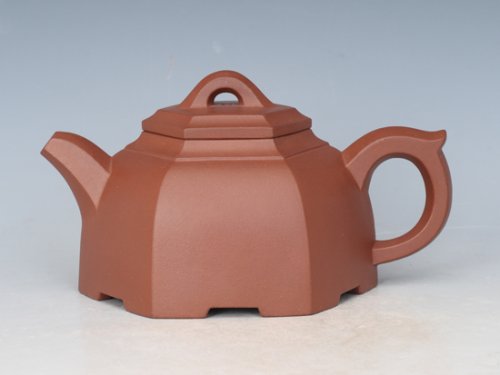 李开宏紫砂壶 六方 