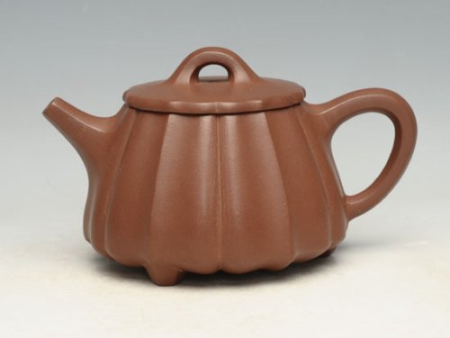 张佩紫砂壶 大口菊花   容量：300cc 