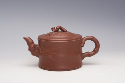 杨春根紫砂壶 竹段 