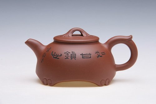 蒋建亚紫砂壶 吉祥如意 