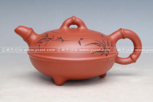 范春华紫砂壶 缘竹 