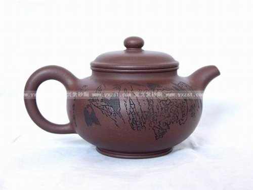鲍正兰紫砂壶 大掇只 