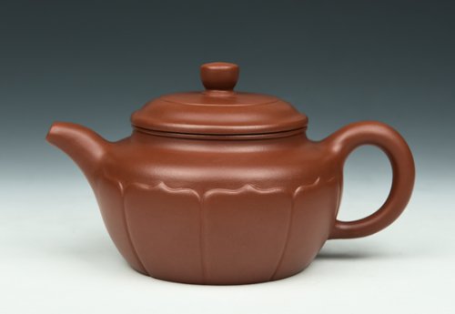 吴欢(大)紫砂壶 菱花 