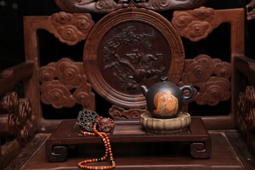 储峰紫砂壶 大度能容-禅系列 