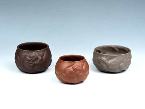 雷旭梅紫砂壶 品茗杯 