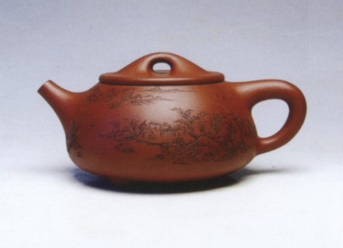 沈国强紫砂壶 石瓢 