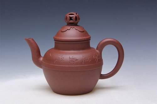 朱国强紫砂壶 金钱钮 