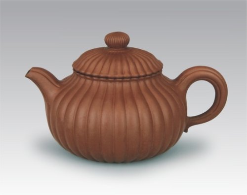 何其仙紫砂壶 椭圆掇只 