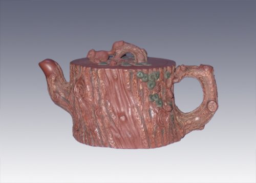 郑红军紫砂壶 金钱松 