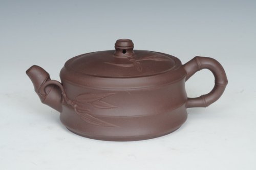 陈永坤紫砂壶 圆竹 