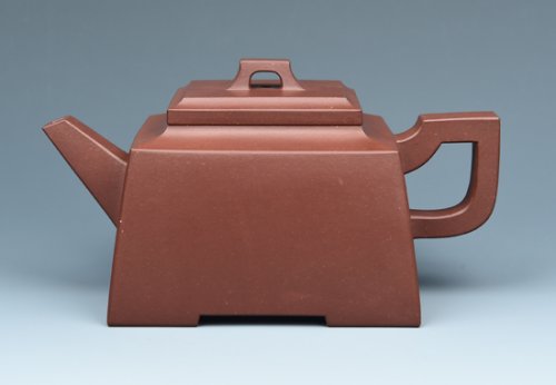 张勇强紫砂壶 升方壶 