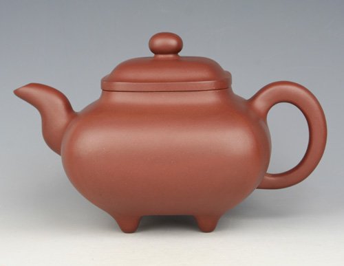 孙杰紫砂壶 四方传炉  