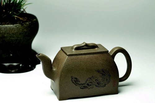 丁卫东紫砂壶 四方如意 