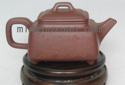 赵明敏紫砂壶 鼎盛壶 