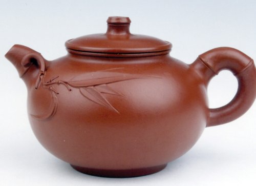 陈正初紫砂壶 园竹 200CC 